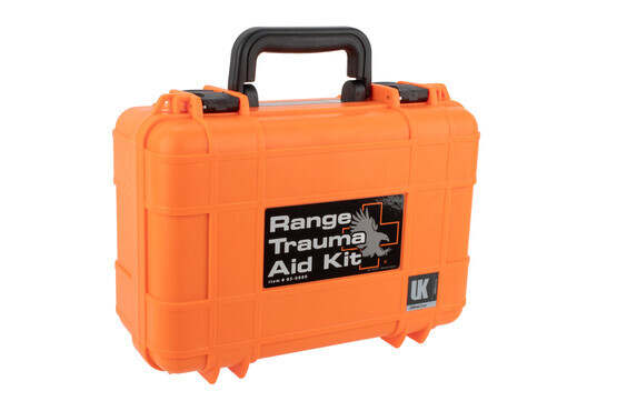 North American Rescue Range Trauma Kit with Hard Case in Orange